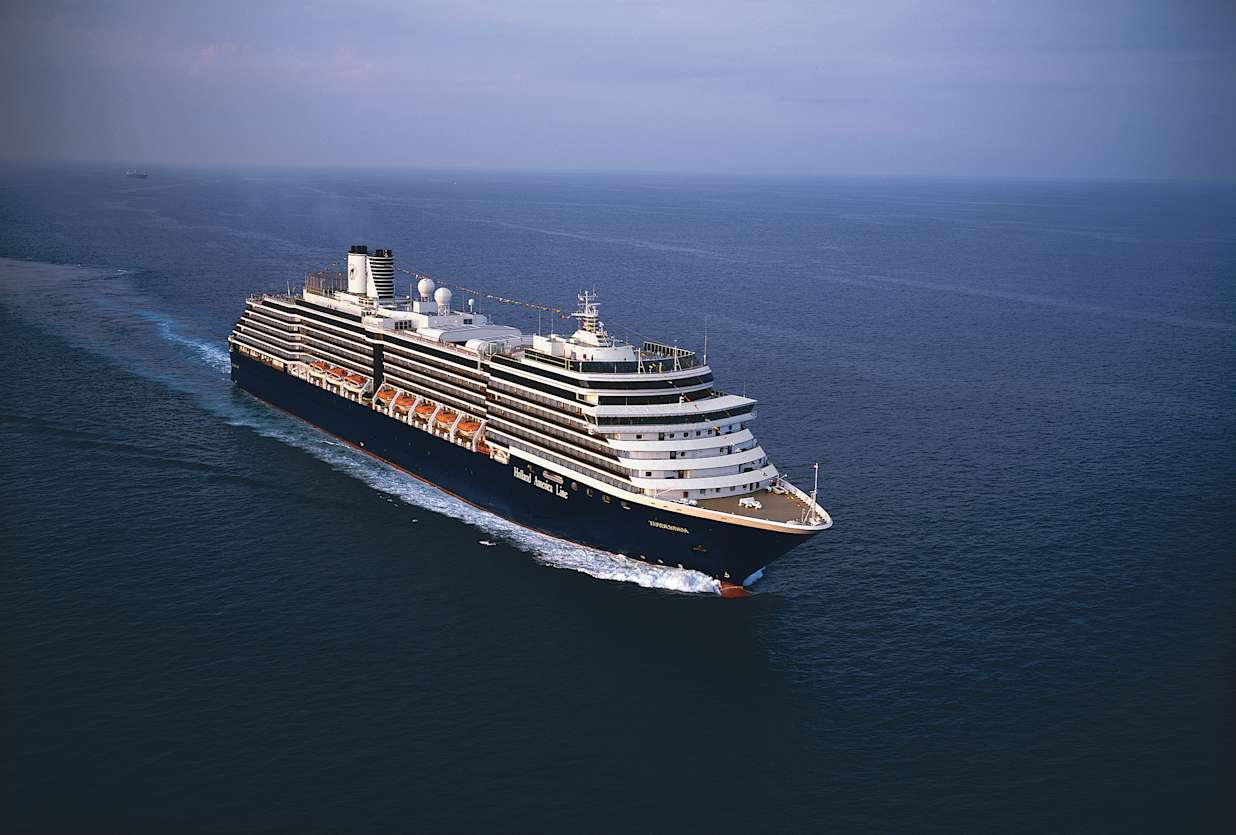HAL Zuiderdam at sea